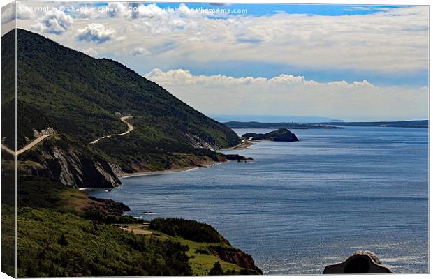 Cabot Trail Canvas Print by shawn mcphee I