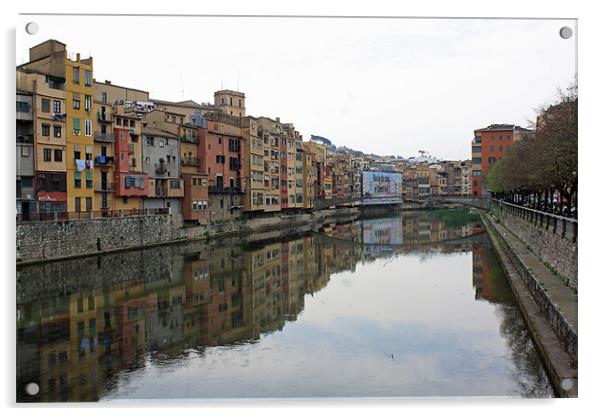 Girona Acrylic by les tobin