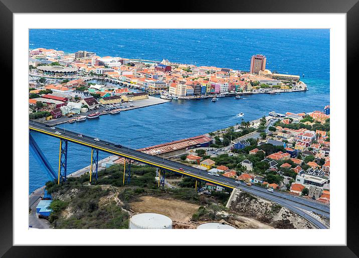 Willemstad Framed Mounted Print by Gail Johnson