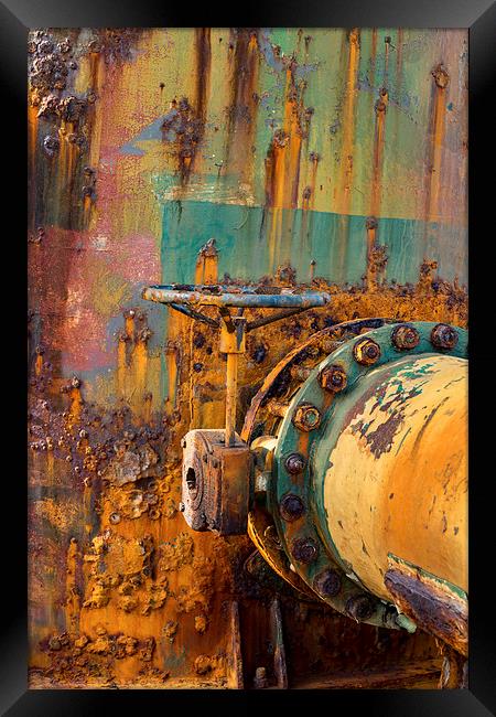 Rust Framed Print by Gail Johnson