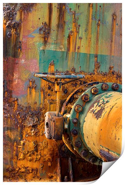 Rust Print by Gail Johnson
