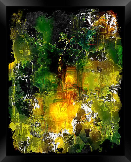 Abstraction Framed Print by Jean-François Dupuis