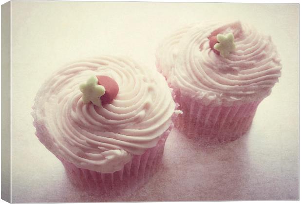 cupcakes for two Canvas Print by Heather Newton