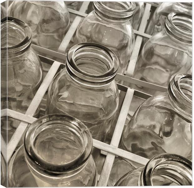 taking out the empties Canvas Print by Heather Newton
