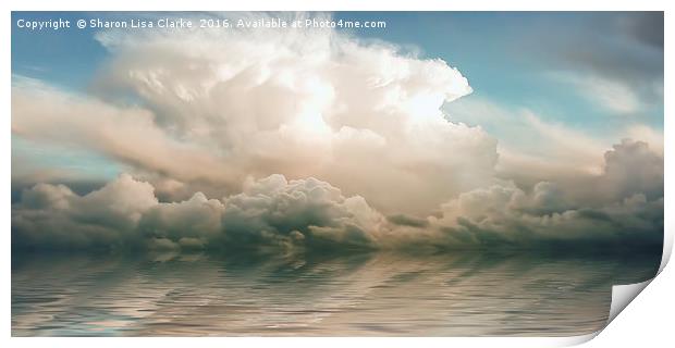 Storm front Print by Sharon Lisa Clarke
