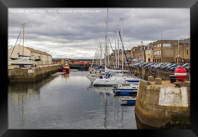 Lossiemouth Harbour Framed Print by Alex Millar
