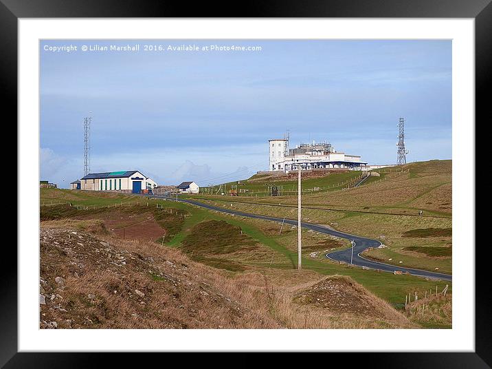 Great Orme Summit Complex and Visitor Centre.  Framed Mounted Print by Lilian Marshall