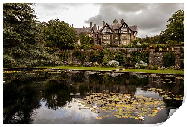 Bodnant Garden Print by Thomas Schaeffer