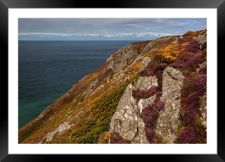 Braich y Pwll Framed Mounted Print by Thomas Schaeffer