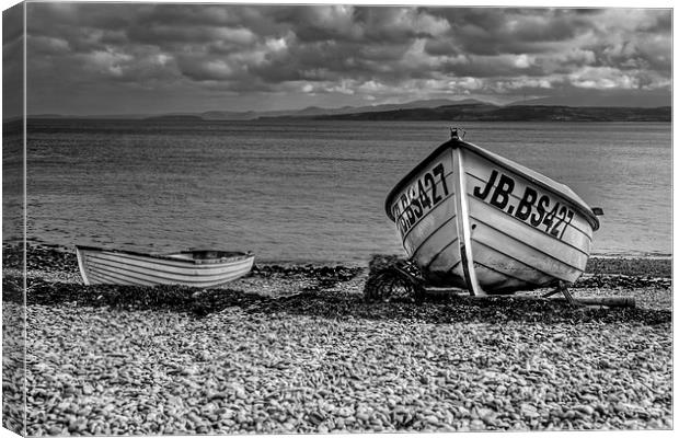Boats Canvas Print by Pete Lawless