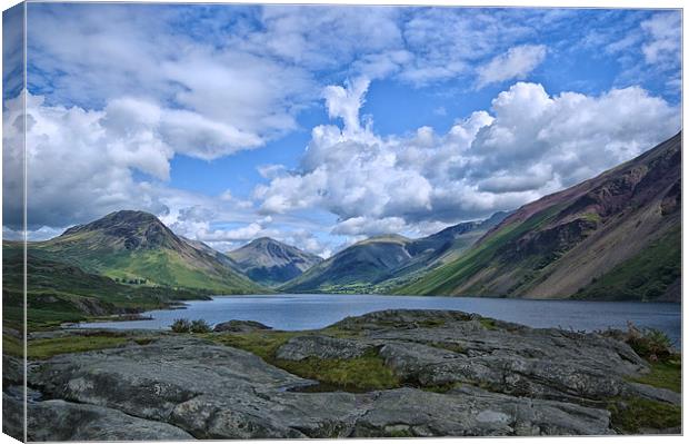 Wastwater Lake District Canvas Print by Jacqi Elmslie