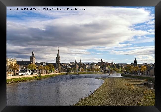Inverness - Capital of the Highlands Framed Print by Robert Murray