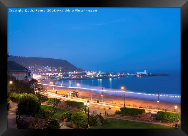 Scarborough South Sands Framed Print by Juha Remes
