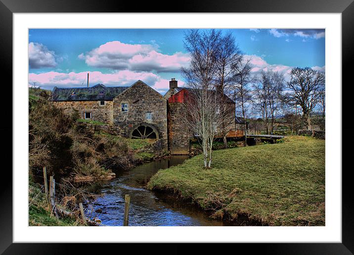 the old watermill Framed Mounted Print by Tommy Reilly