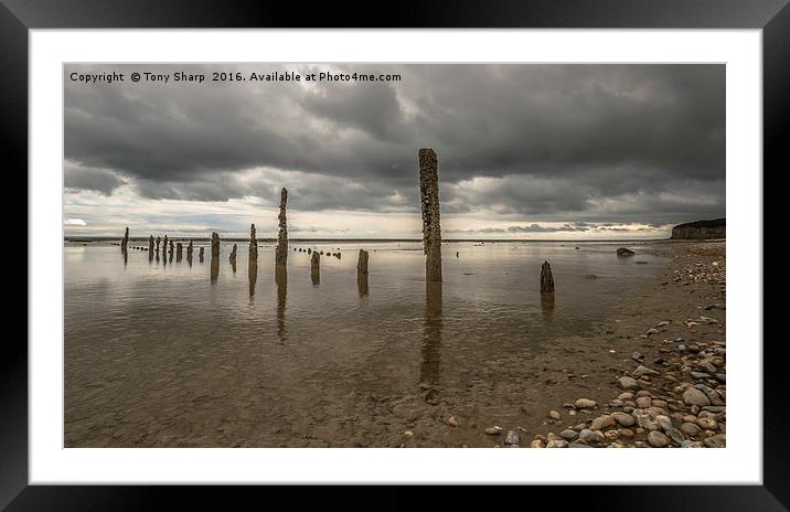 Sea Defence No More Framed Mounted Print by Tony Sharp LRPS CPAGB