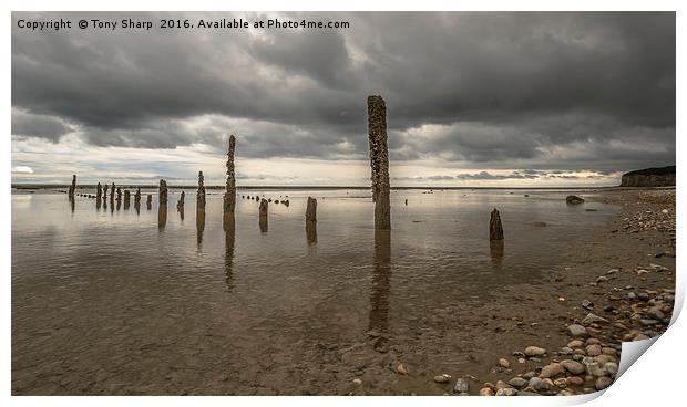 Sea Defence No More Print by Tony Sharp LRPS CPAGB