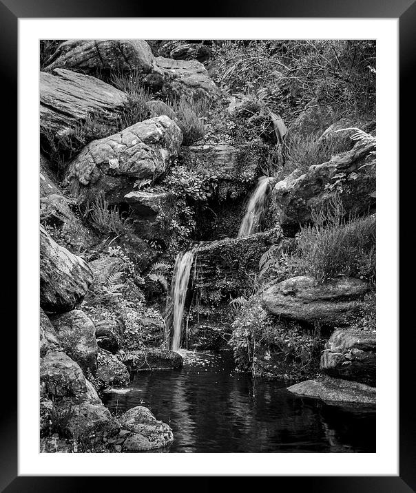 The grotto Framed Mounted Print by Phil Moore
