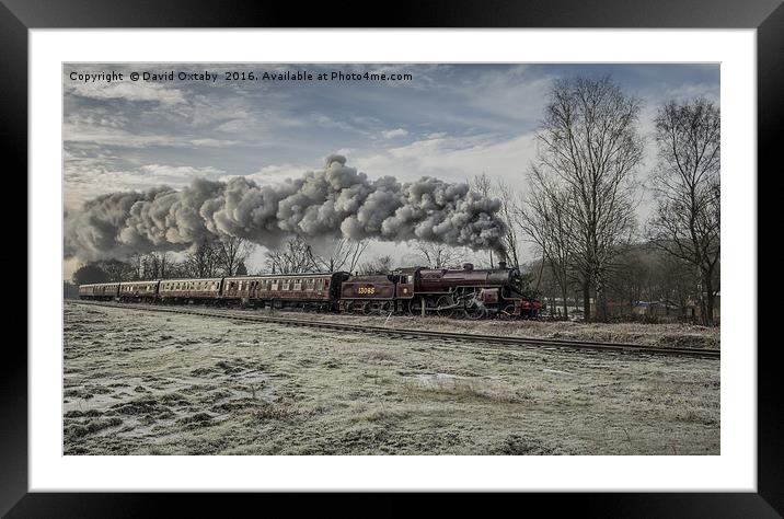 13065 at Ramsbottom Framed Mounted Print by David Oxtaby  ARPS