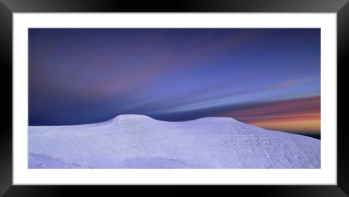 Winter Sunrise Framed Mounted Print by Kevin OBrian