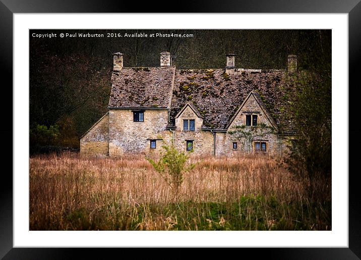 Country Retreat Framed Mounted Print by Paul Warburton