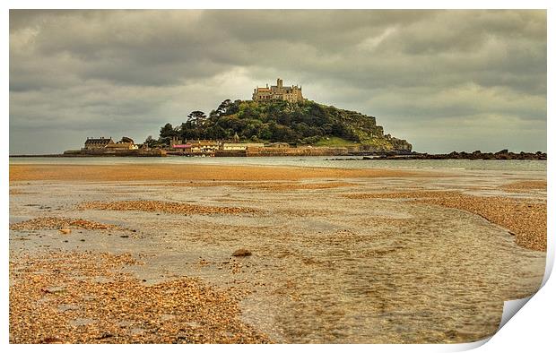 St Michael's Mount Print by David McCulloch