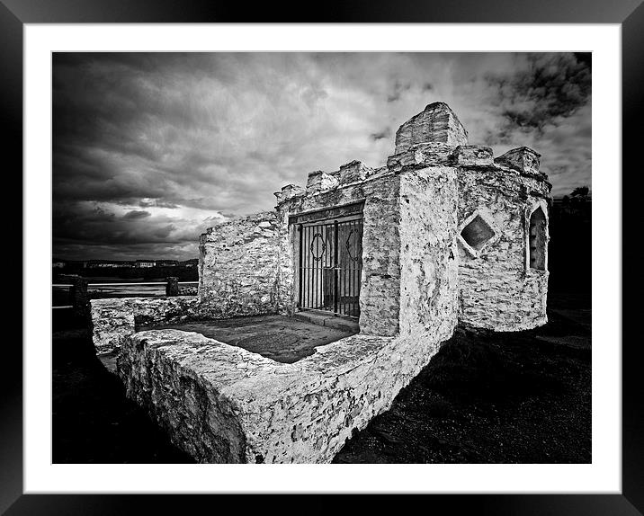 The Huer's Hut Framed Mounted Print by David McCulloch