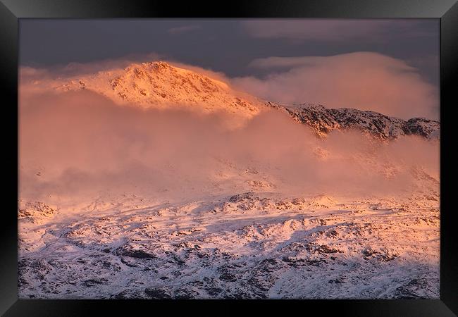 Moel Siabod Framed Print by Rory Trappe