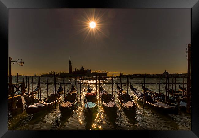 Venice Framed Print by Lee Morley