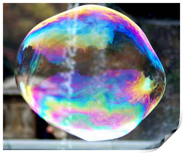Big Bubble 2 Print by Marina Gray