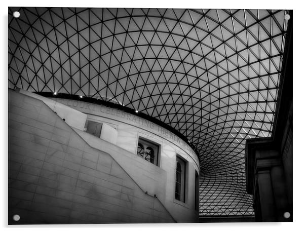 British Museum Acrylic by Ceri Jones