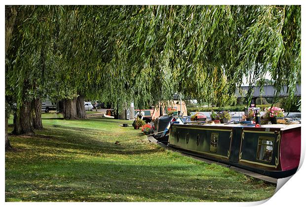 Life on the River Print by Ann Garrett