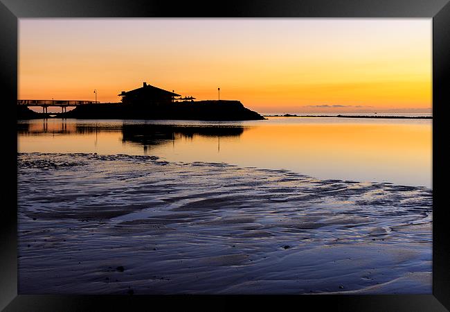  Sunrise  Fuerteventura Framed Print by chris smith