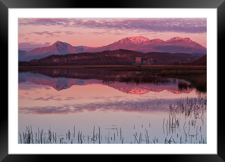 Cnicht and Moelwyn range Framed Mounted Print by Rory Trappe