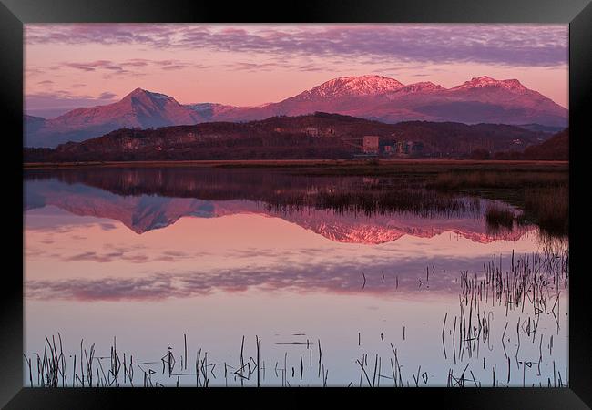 Cnicht and Moelwyn range Framed Print by Rory Trappe