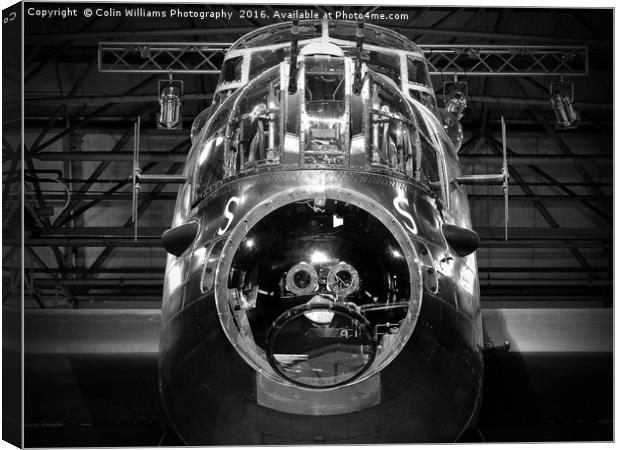 Avro Lancaster Canvas Print by Colin Williams Photography
