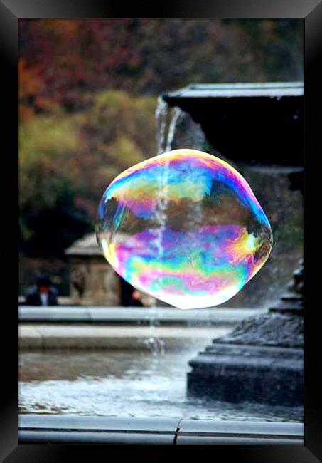 Big Bubble 1 Framed Print by Marina Gray
