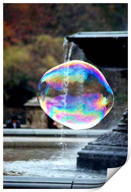 Big Bubble 1 Print by Marina Gray