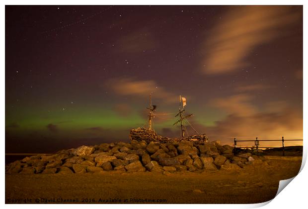 Grace Darling Aurora Print by David Chennell