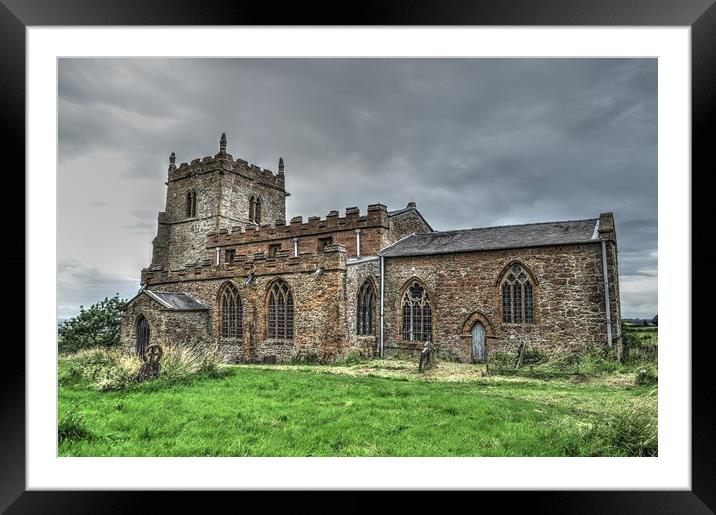 The Ramblers Church Framed Mounted Print by Jon Fixter