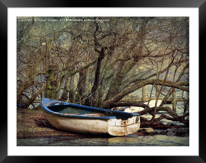 Marooned Framed Mounted Print by Susan Tinsley