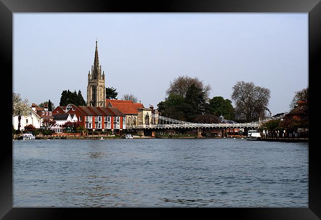 Marlow Buckinghamshire Framed Print by Chris Day
