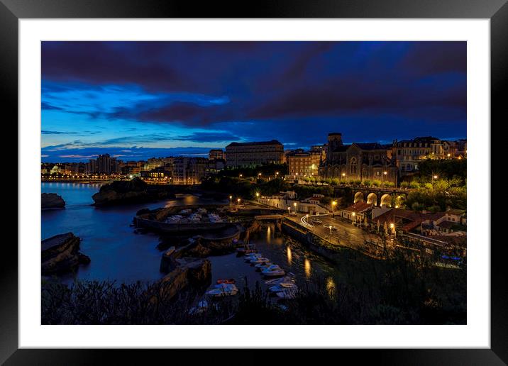 'In the silent harbour' Framed Mounted Print by Dariusz Stec - Stec Studios