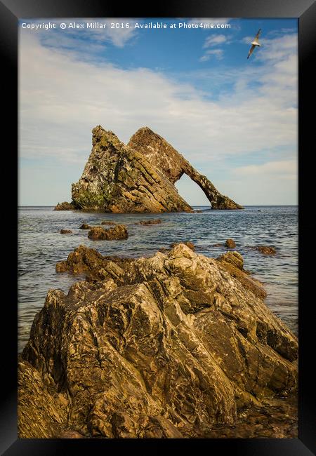 Bowfiddle Rock Framed Print by Alex Millar