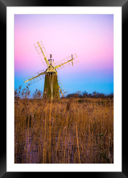 Pink Sunrise Framed Mounted Print by Svetlana Sewell