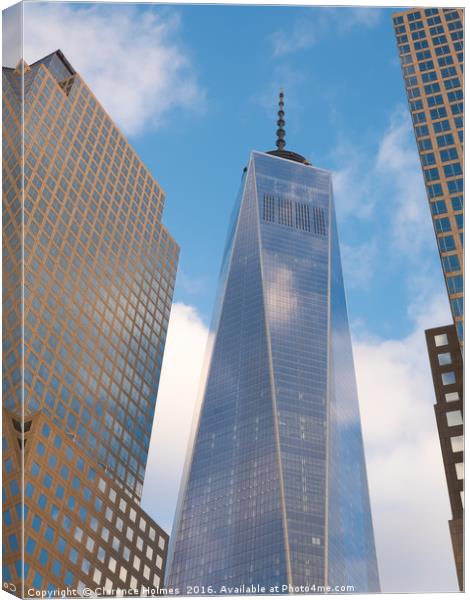 One World Trade Center I Canvas Print by Clarence Holmes