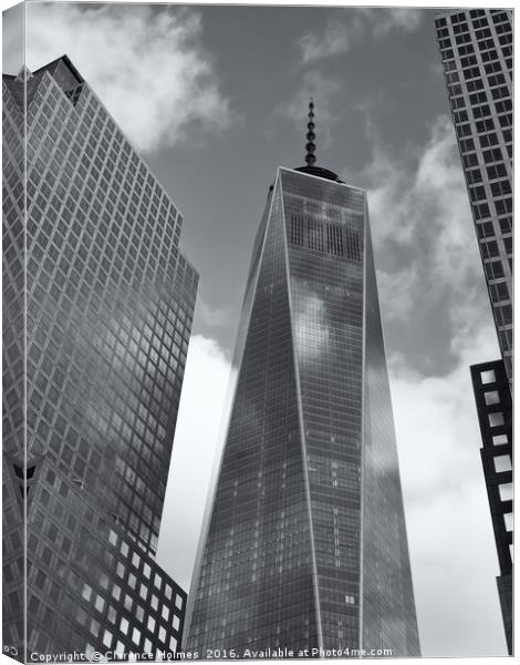 One World Trade Center II Canvas Print by Clarence Holmes