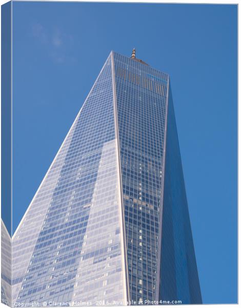 One World Trade Center III Canvas Print by Clarence Holmes