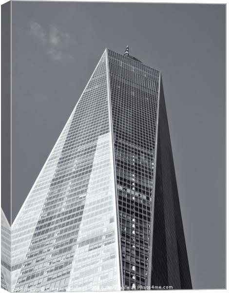 One World Trade Center Canvas Print by Clarence Holmes