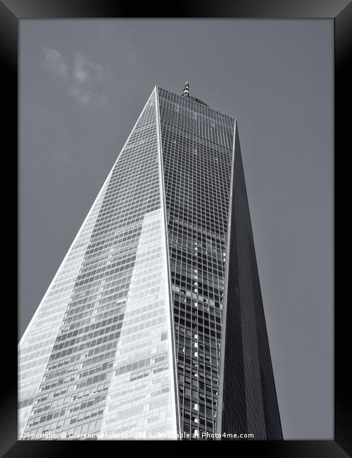 One World Trade Center Framed Print by Clarence Holmes