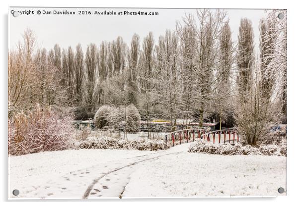 Winter Wonderland MK Acrylic by Dan Davidson
